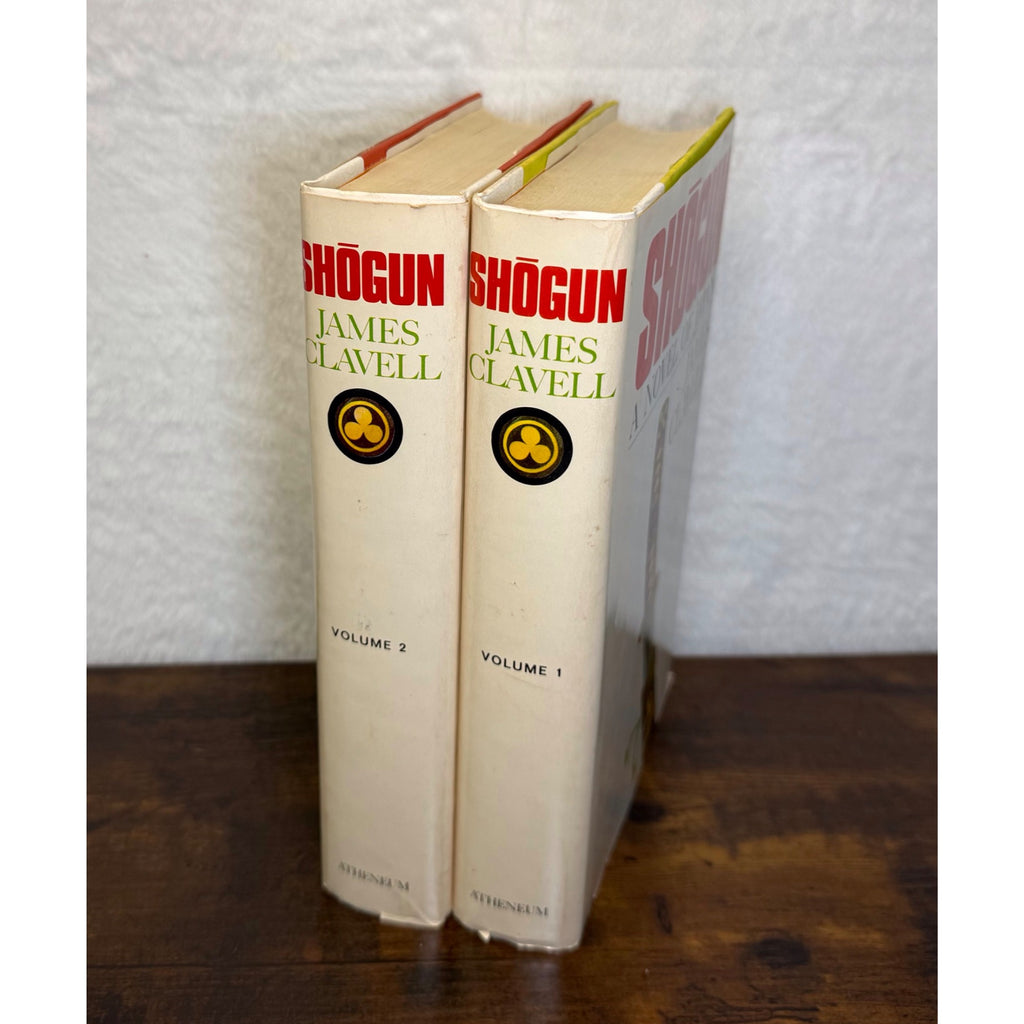 Shogun By James Clavell Hardcover 2 Volume Set With Dust Jackets