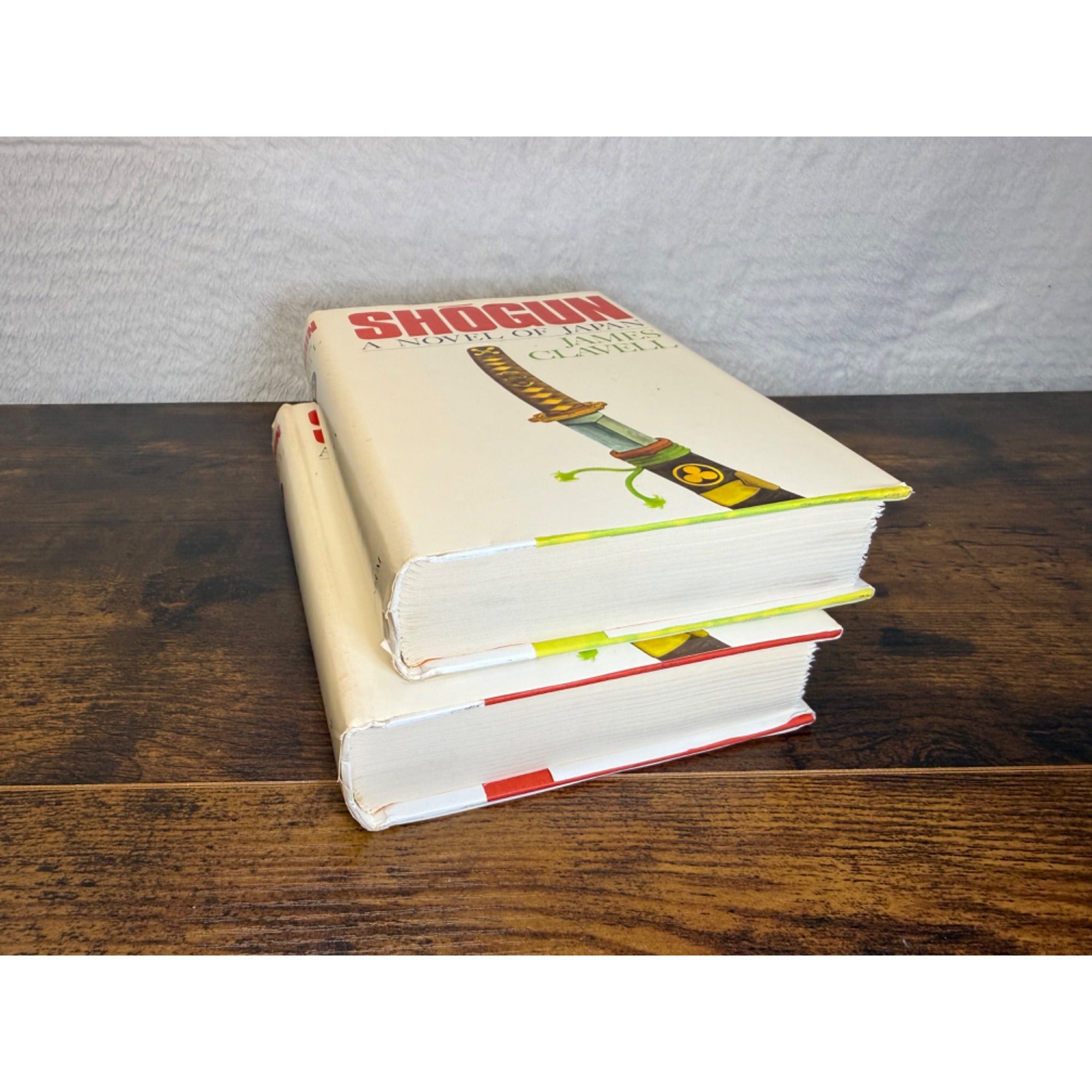 Shogun By James Clavell Hardcover 2 Volume Set With Dust Jackets