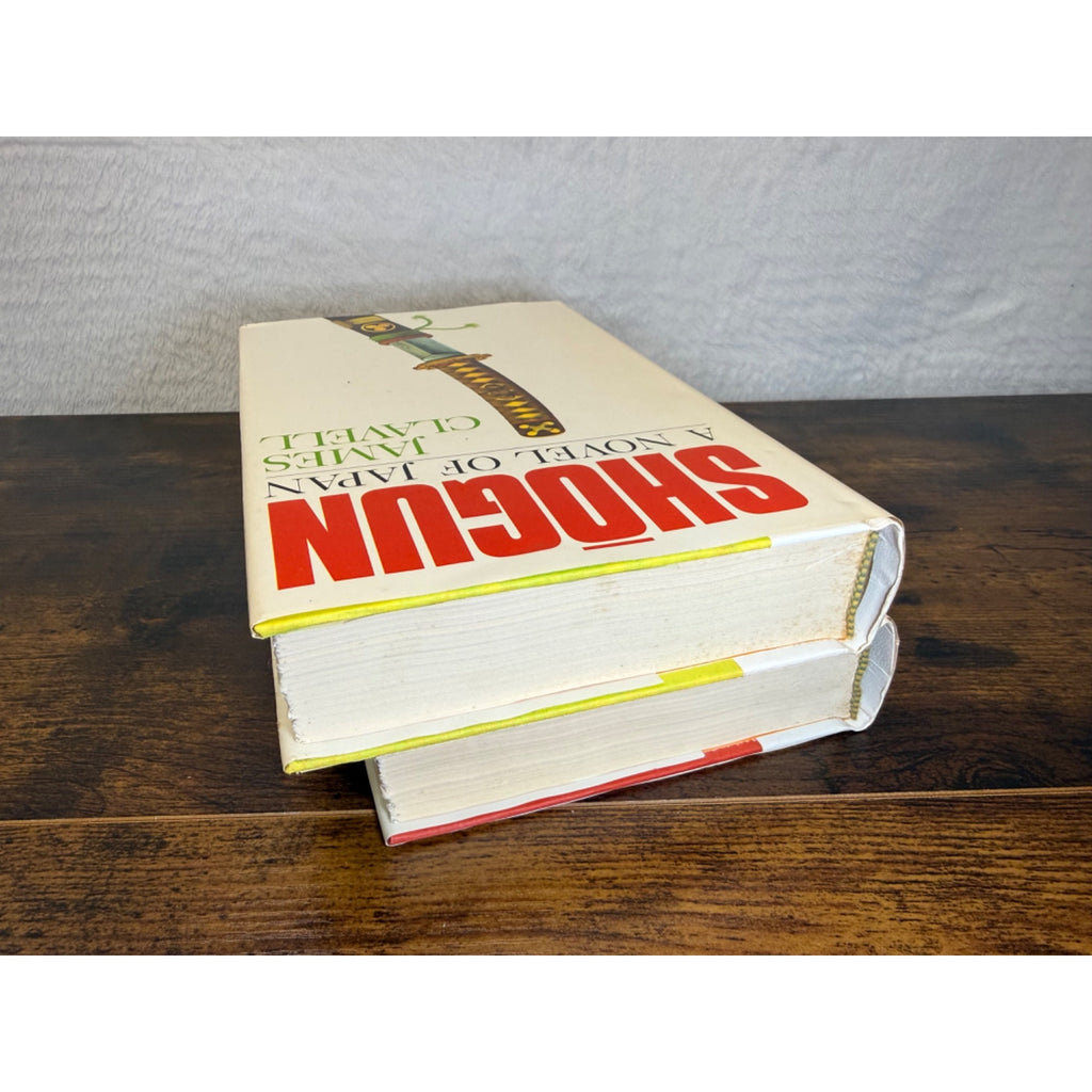 Shogun By James Clavell Hardcover 2 Volume Set With Dust Jackets