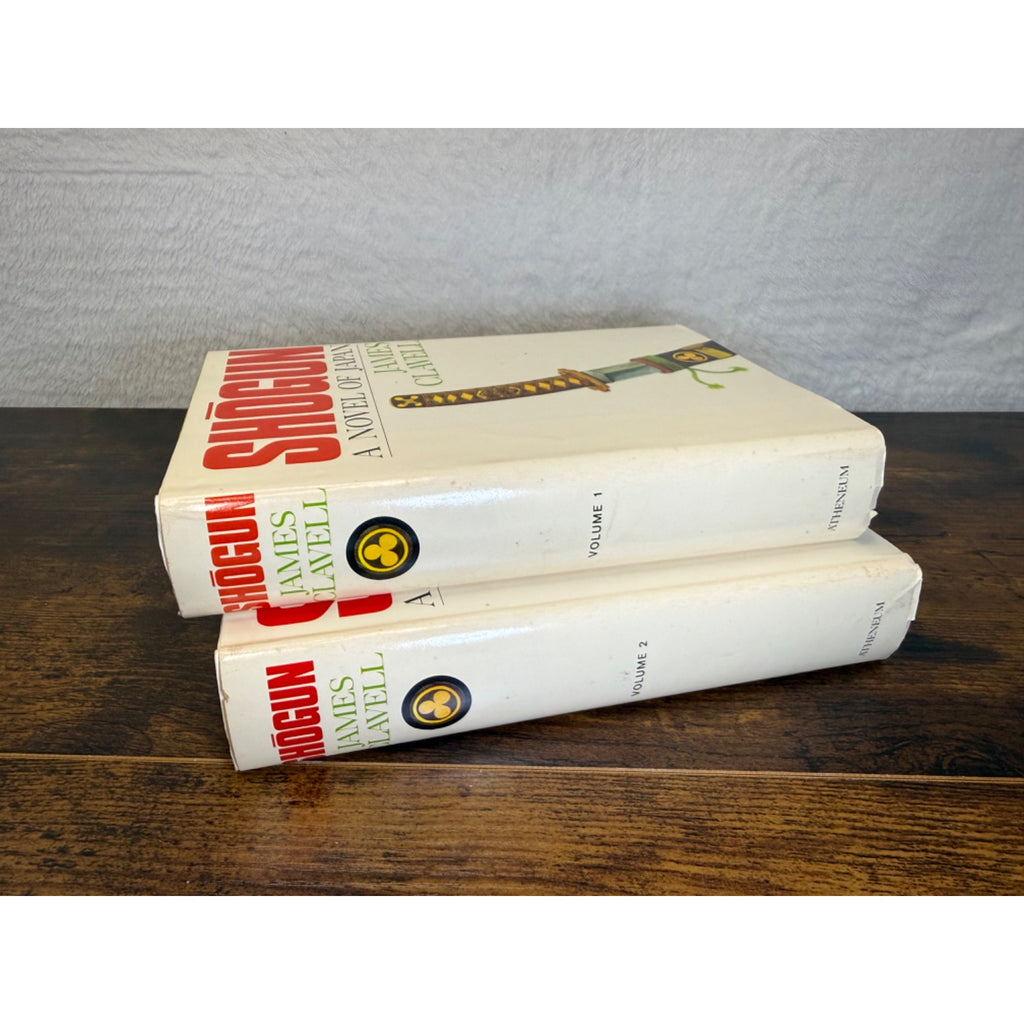 Shogun By James Clavell Hardcover 2 Volume Set With Dust Jackets