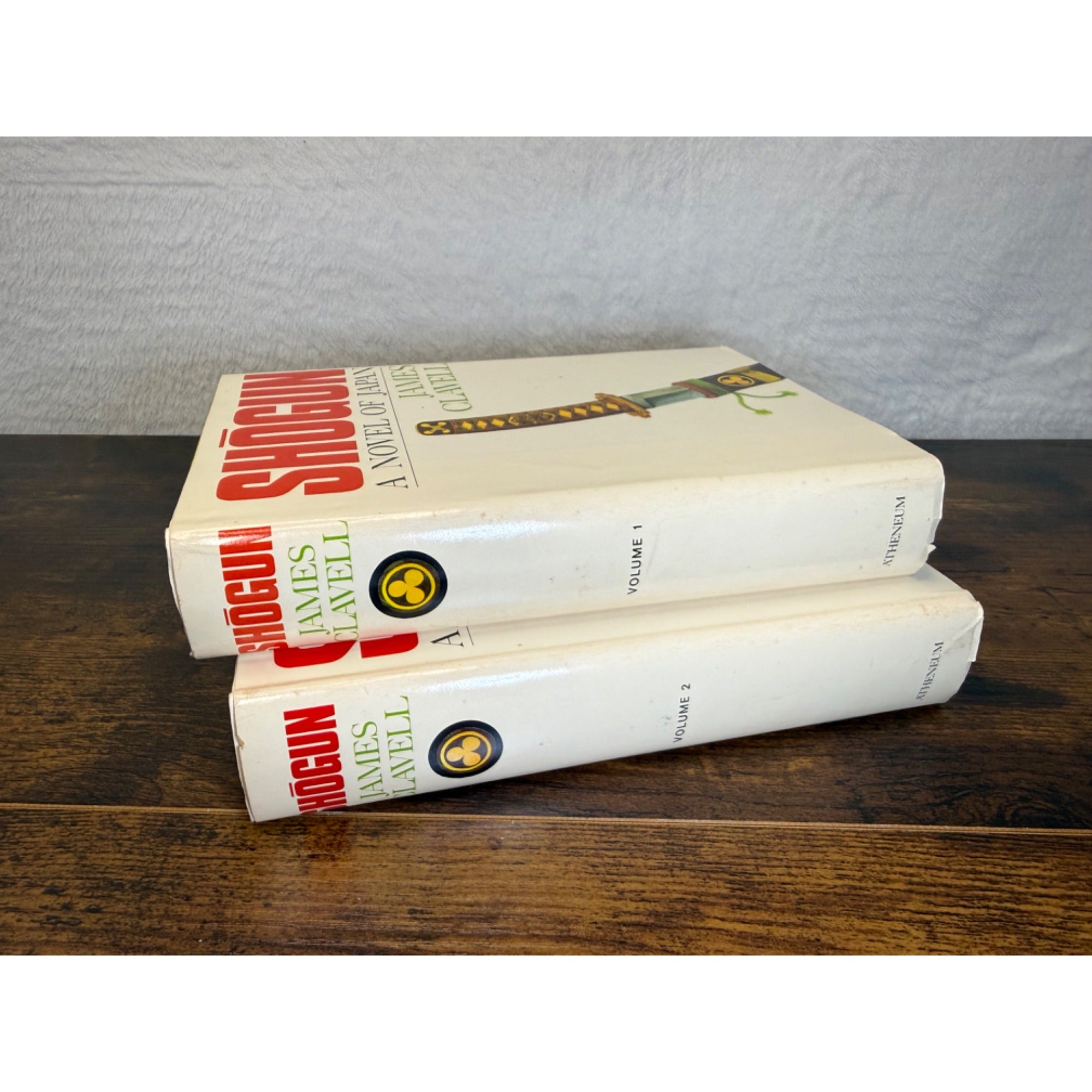 Shogun By James Clavell Hardcover 2 Volume Set With Dust Jackets