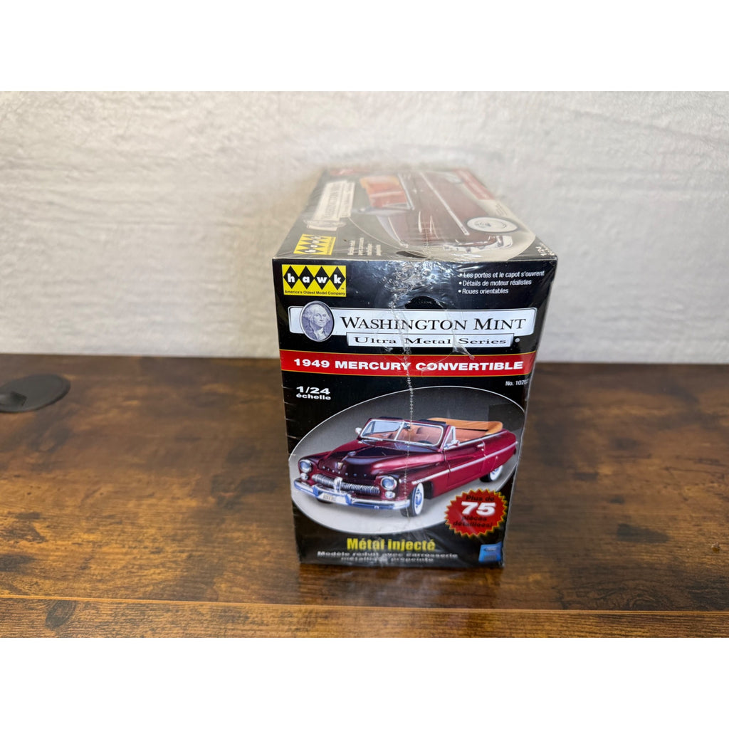Washington Mint 1949 Mercury Convertible 1/24 Scale Diecast Model Kit Ages 12+
