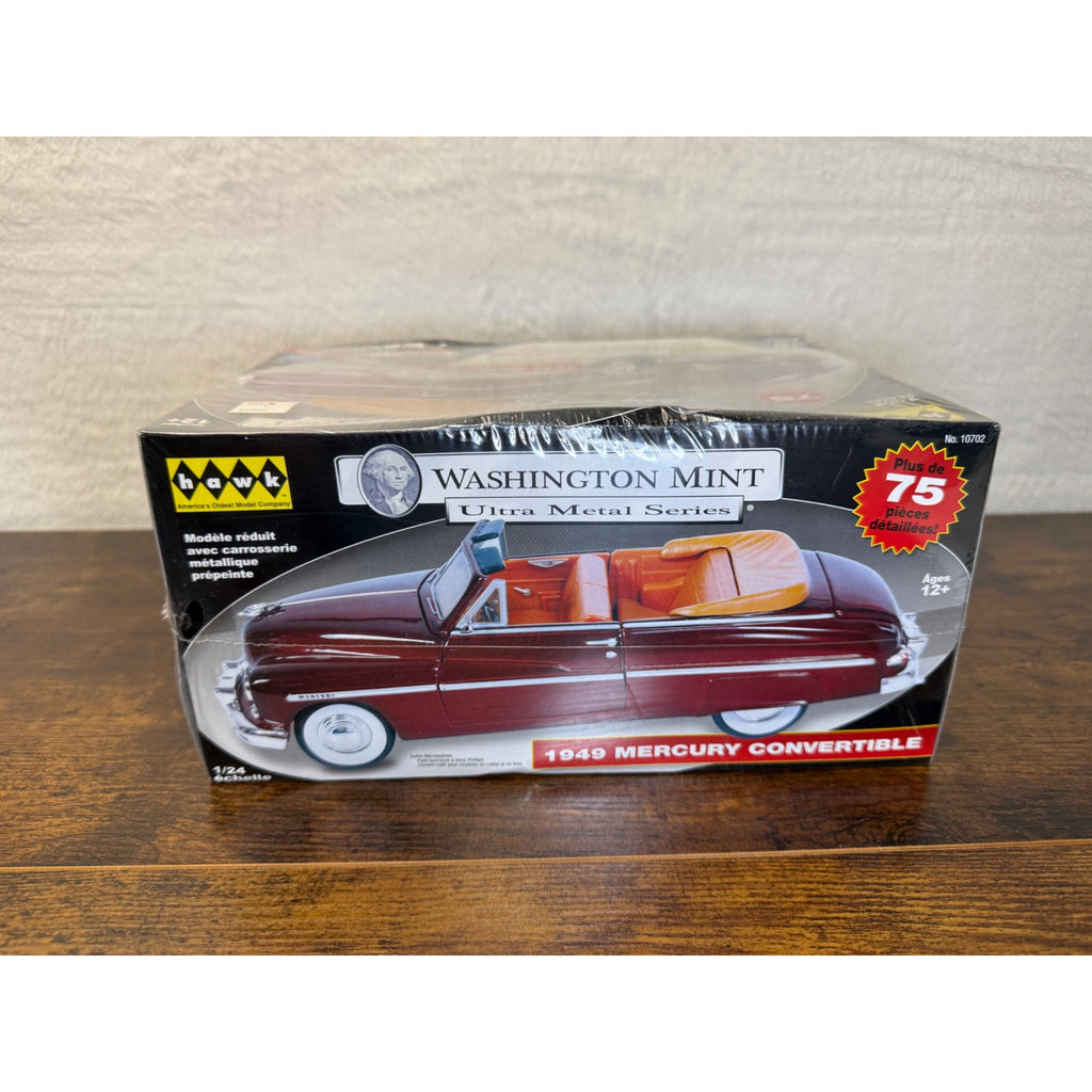 Washington Mint 1949 Mercury Convertible 1/24 Scale Diecast Model Kit Ages 12+