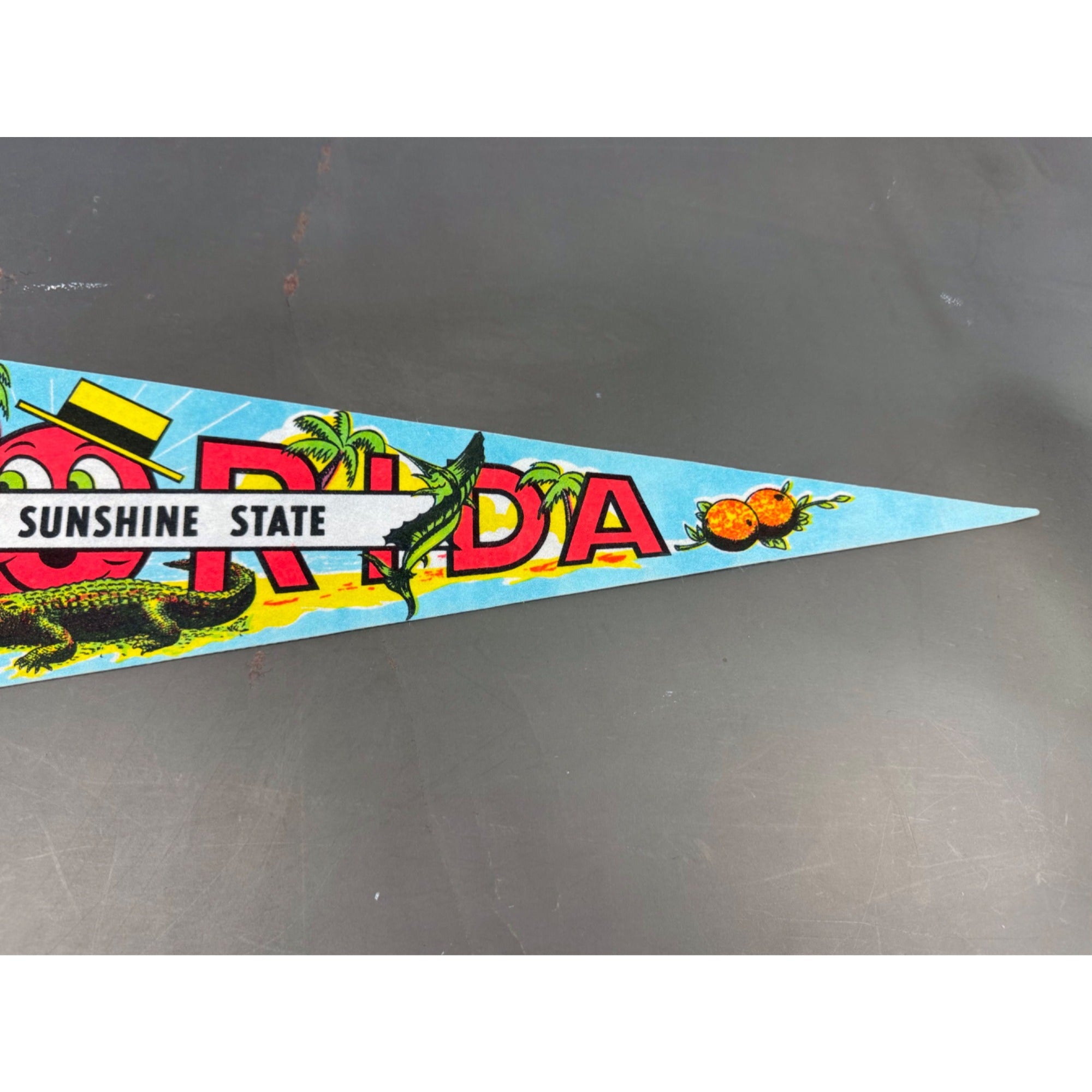 Vintage Florida “The Sunshine State” pennant