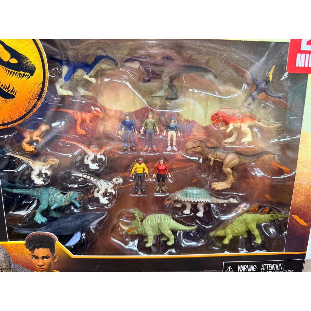 Jurassic World Chaos Theory Mini Figures Set Of 20 By Mattel Netflix Series