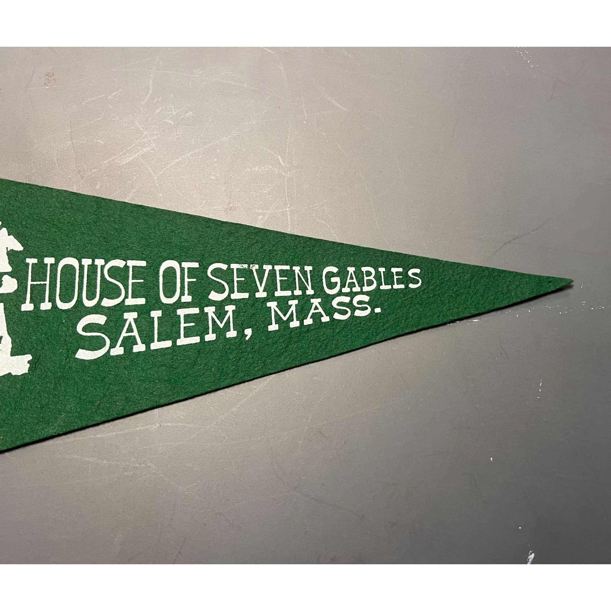 Vintage House of Seven Gables Salem, MA pennant