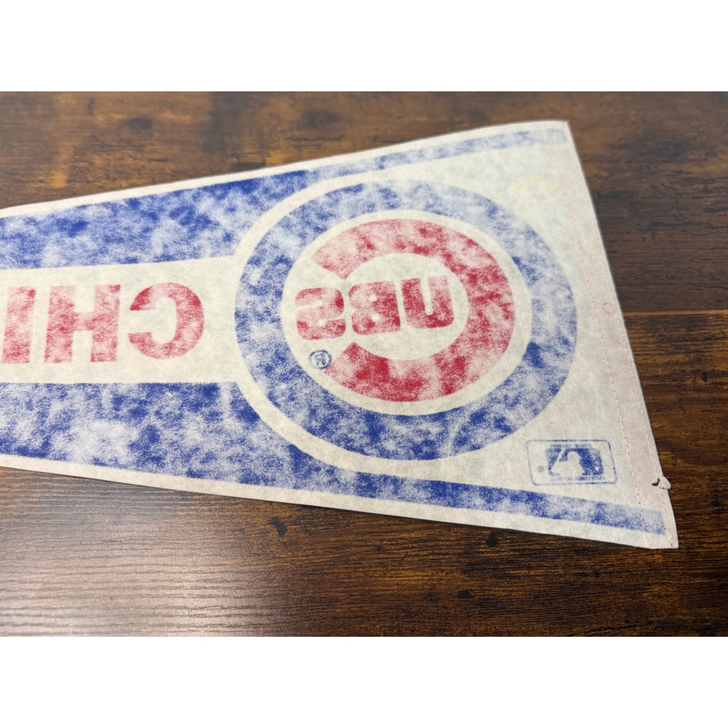 Chicago Cubs MLB Vintage Felt Pennant Logo Sports Memorabilia 30 inches