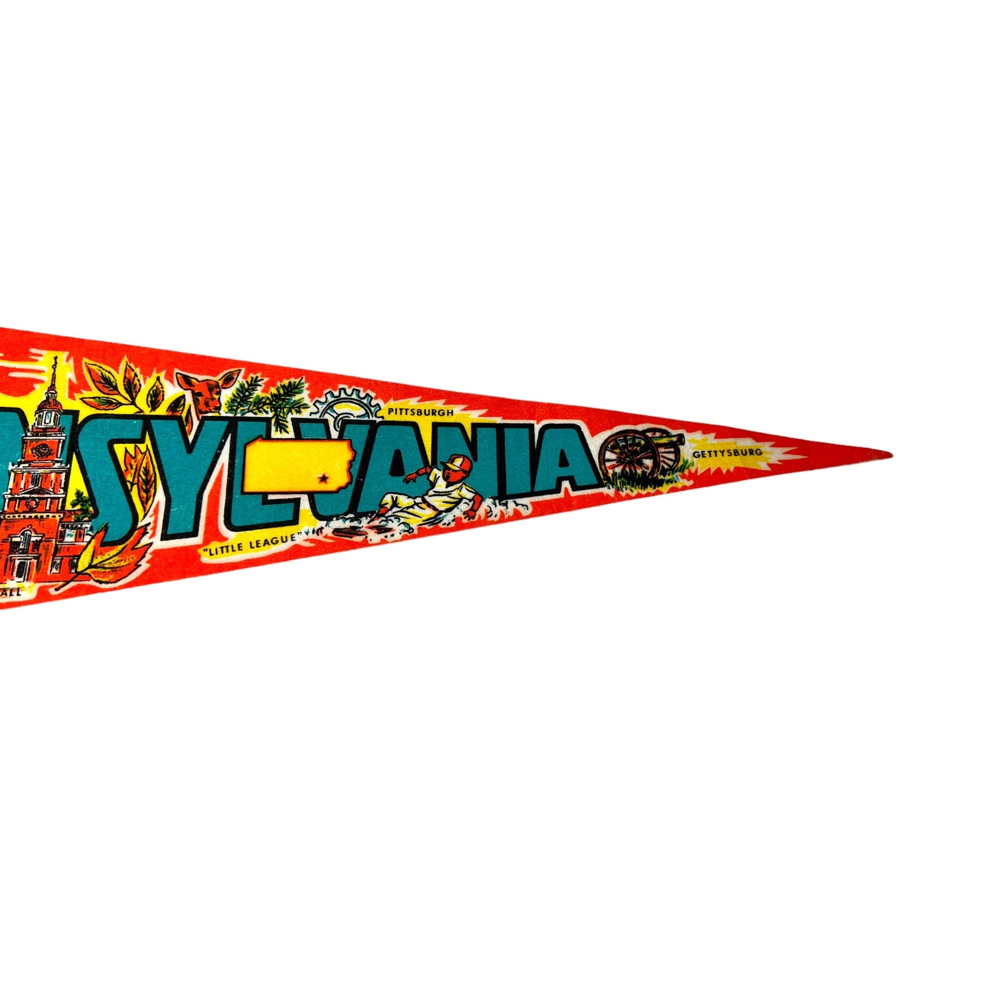 Vintage Pennsylvania pennant