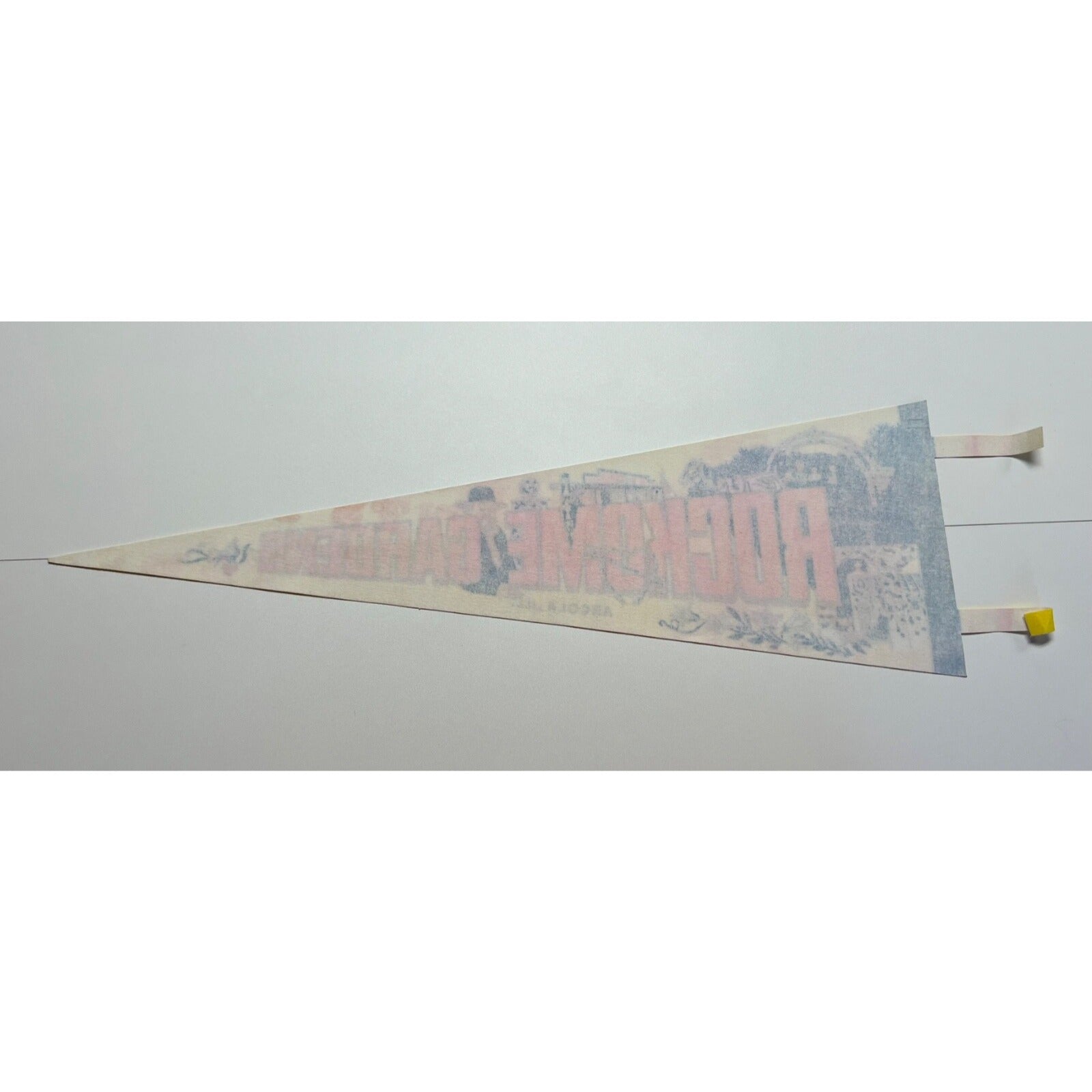 Vintage Rockome Gardens Arcola, Illinois pennant