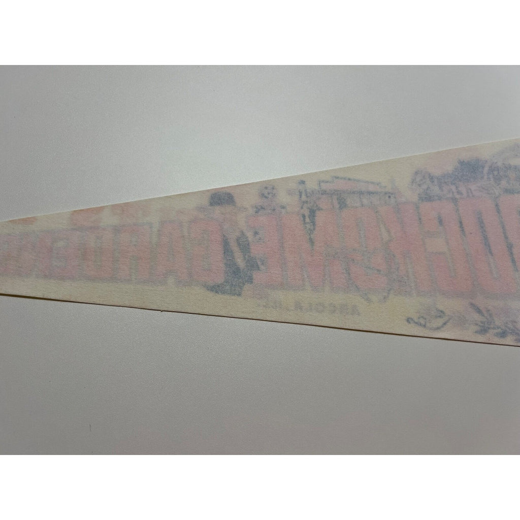 Vintage Rockome Gardens Arcola, Illinois pennant