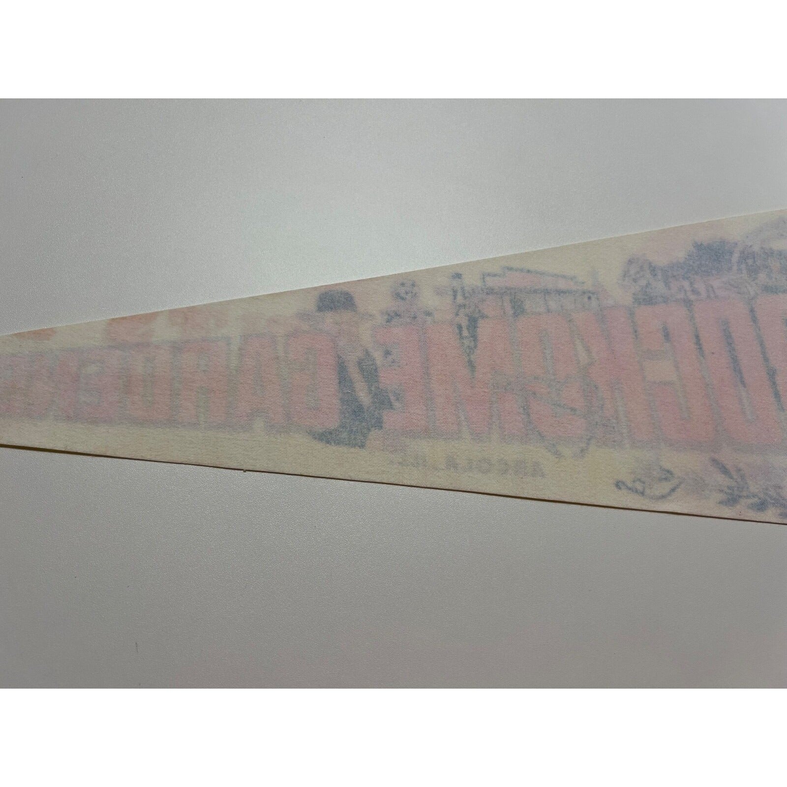 Vintage Rockome Gardens Arcola, Illinois pennant