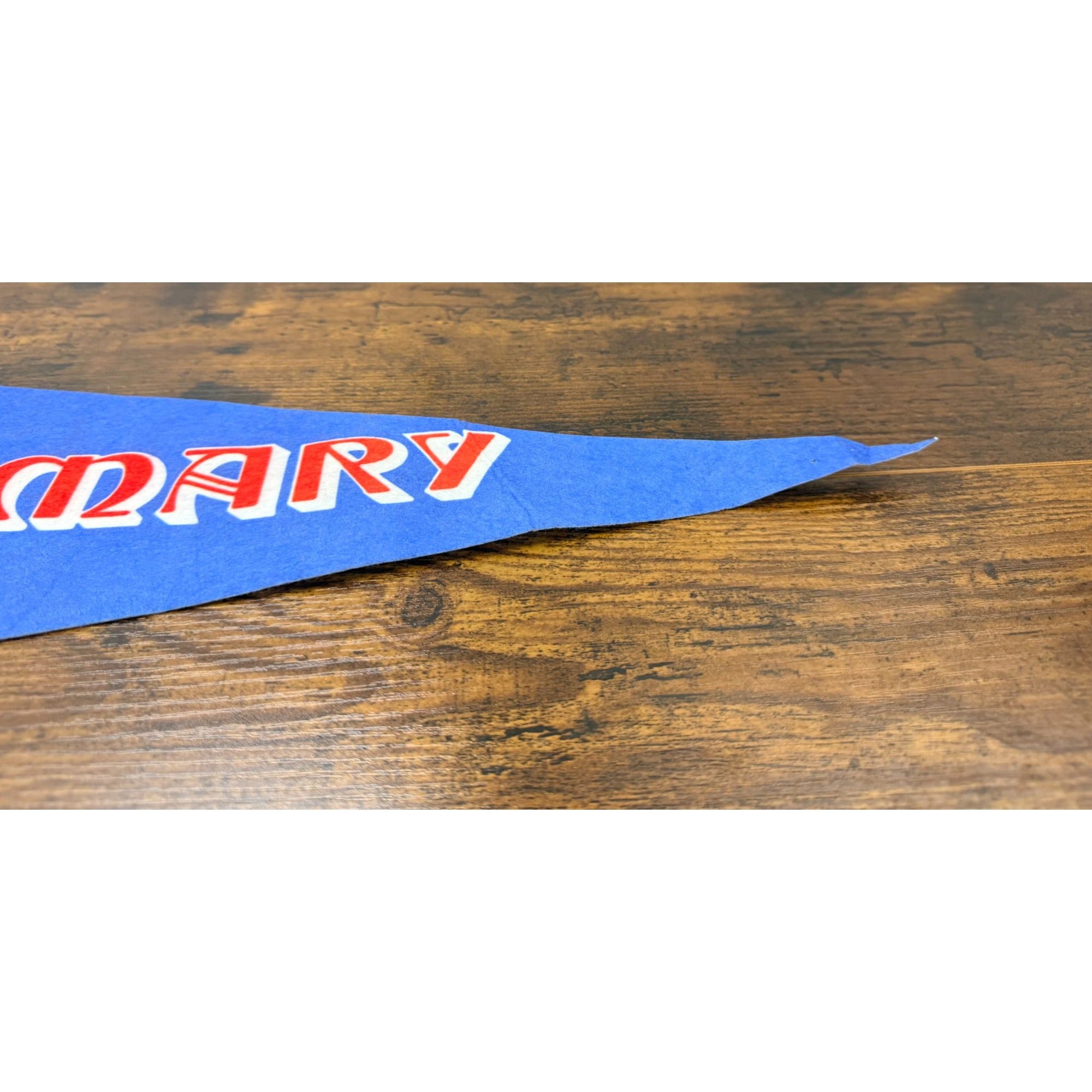 Vintage R.M.S. Queen Mary Pennant Long Beach California 29.5 inches