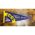 Vintage 1970 Summit of Pikes Peak pennant