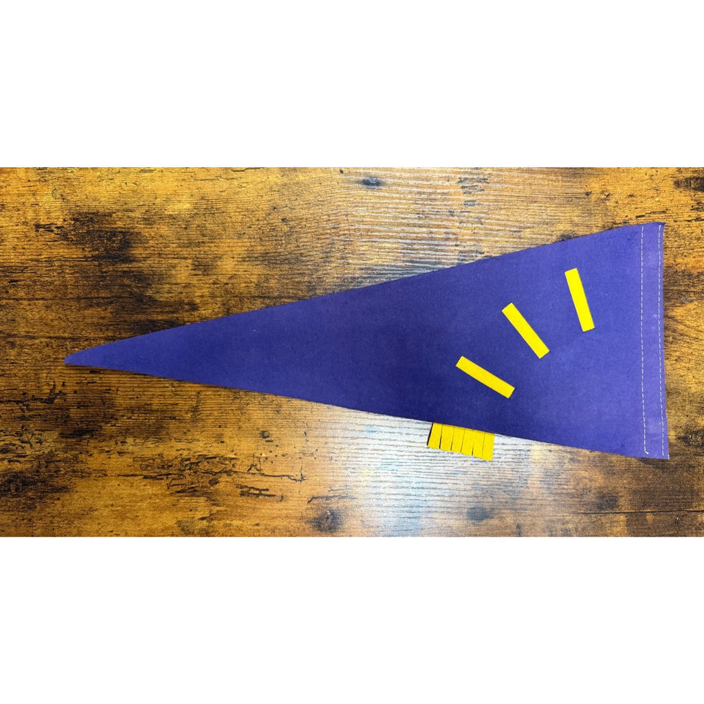 Vintage 1970 Summit of Pikes Peak pennant