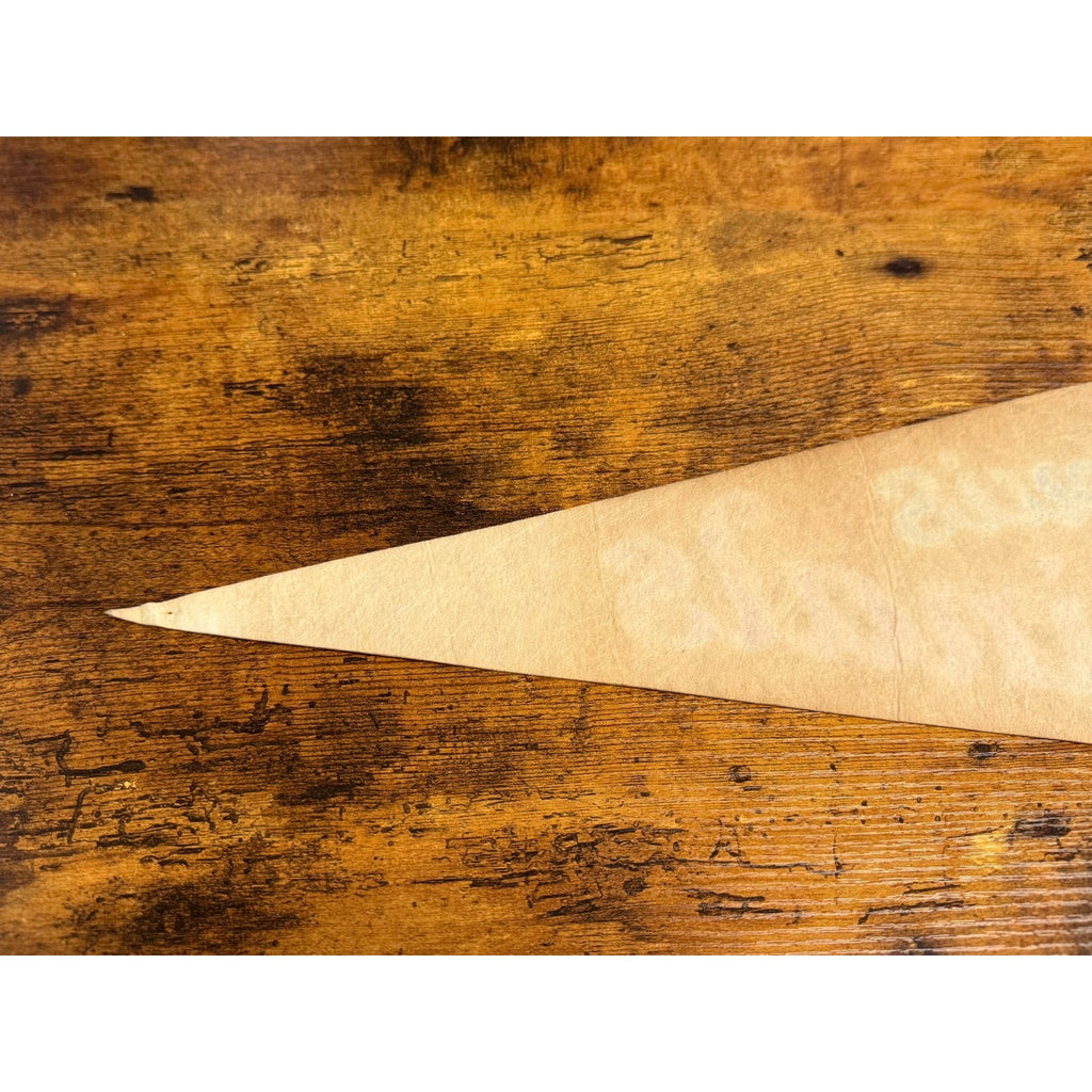 Vintage MLB St. Louis Cardinals pennant aged
