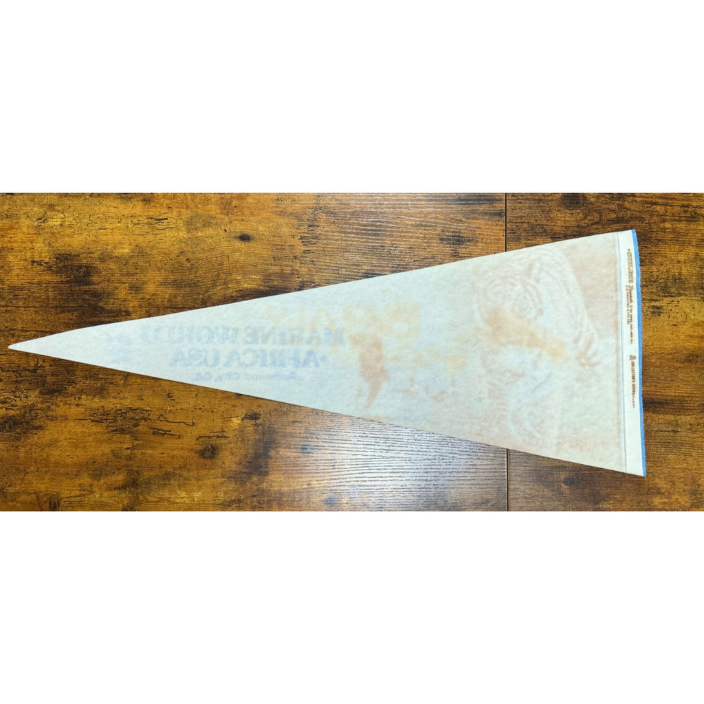 Vintage Marine World Africa, USA Redwood City, California pennant