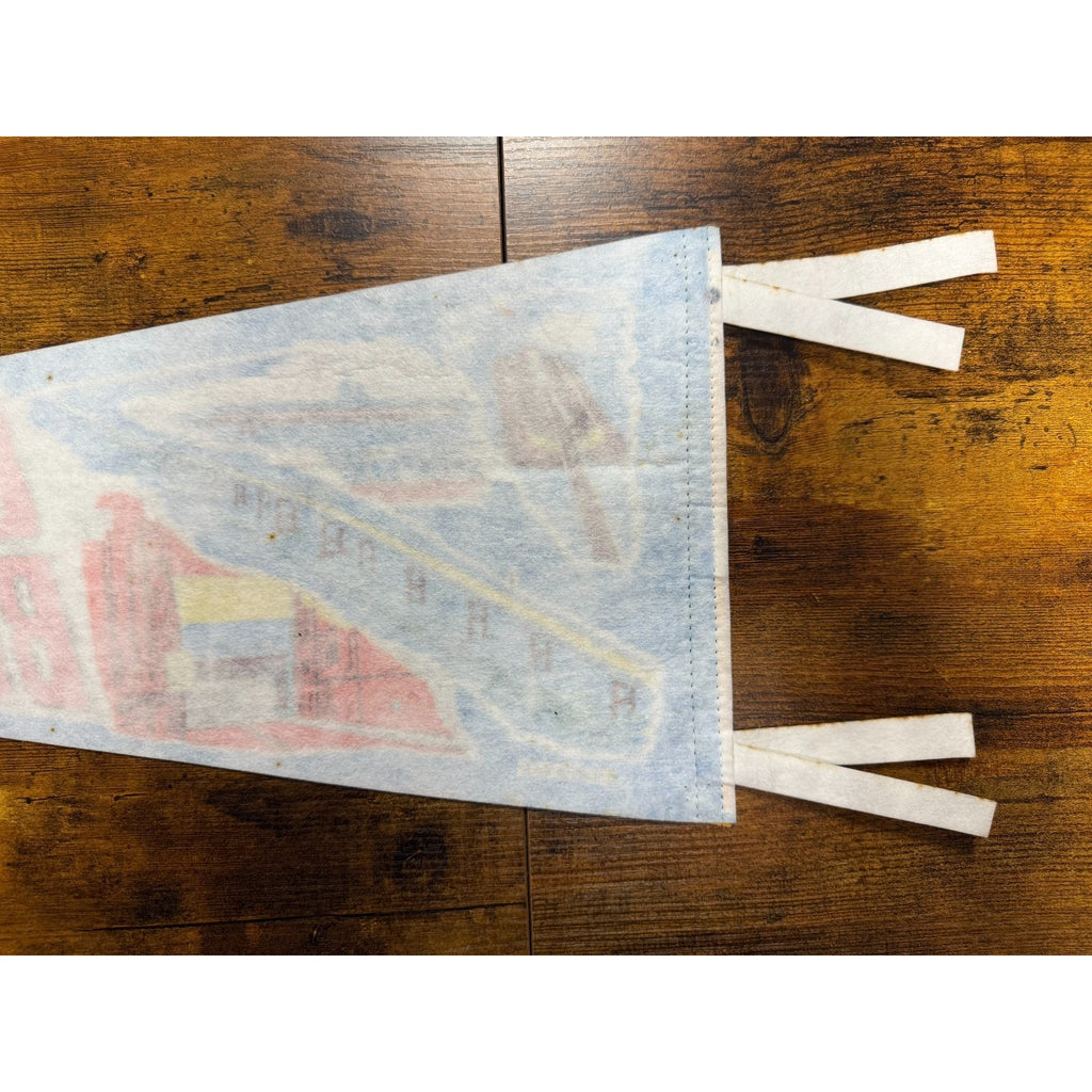 Vintage Chesapeake Bay Bridge-Tunnel, VA pennant Made in USA