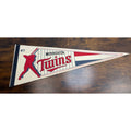 Vintage Minnesota Twins MLB Baseball Felt Pennant 30 inches