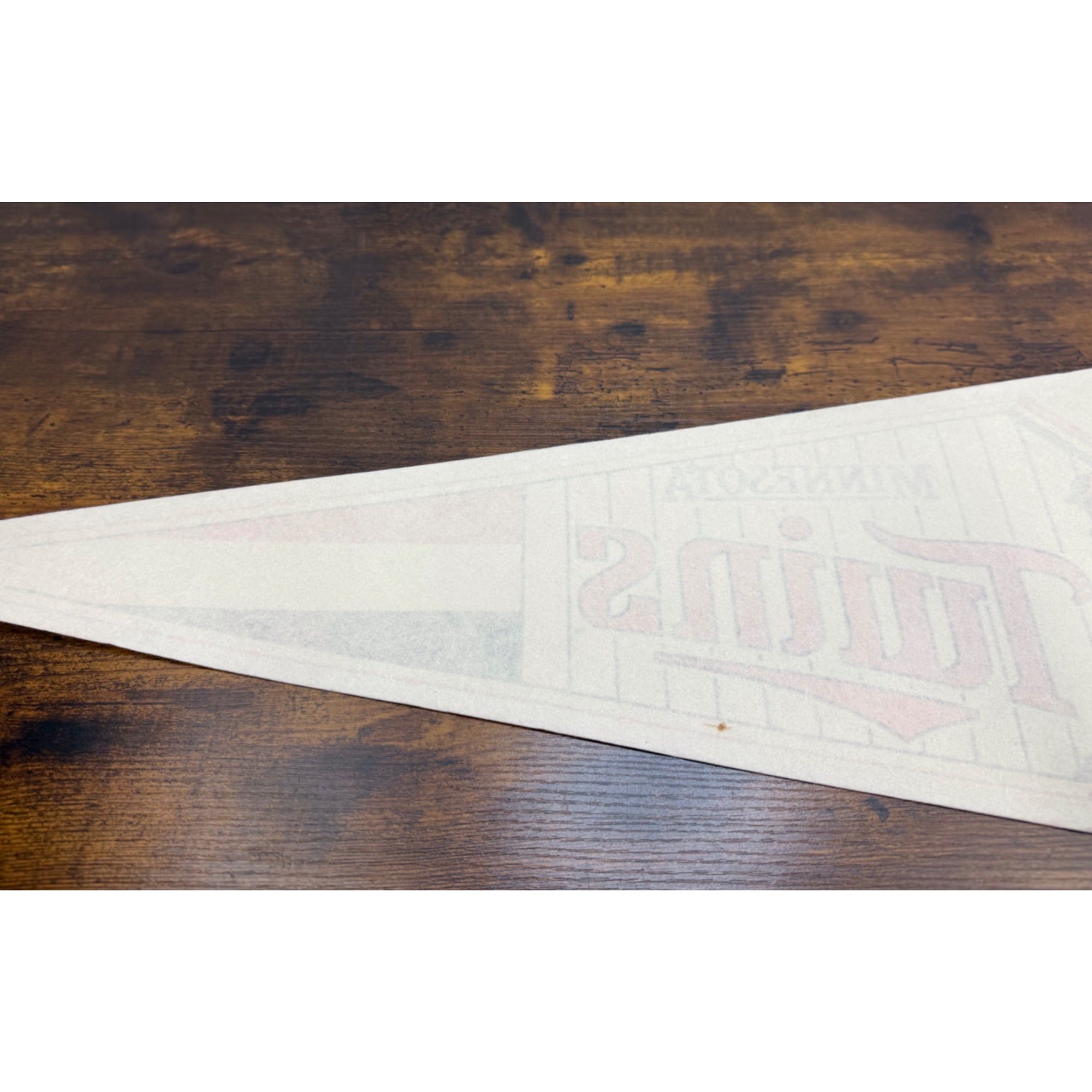 Vintage Minnesota Twins MLB Baseball Felt Pennant 30 inches