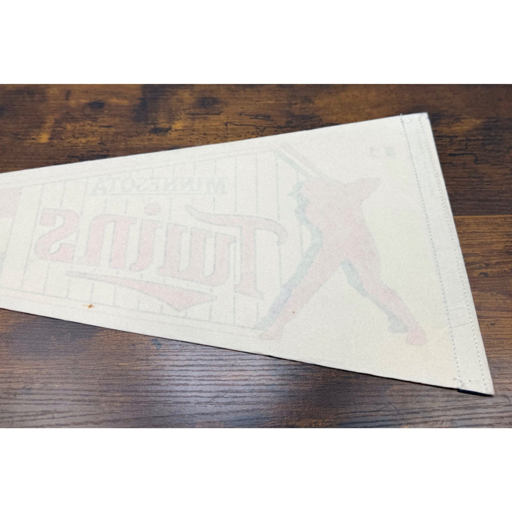 Vintage Minnesota Twins MLB Baseball Felt Pennant 30 inches