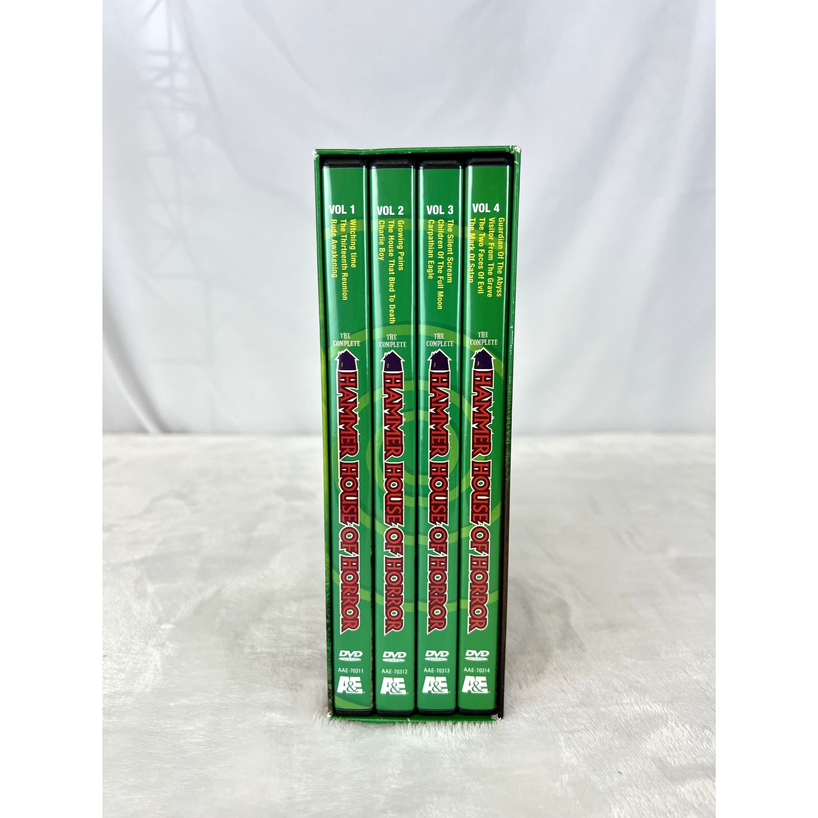 2001 The Complete Hammer House of Horror DVD 4-disc set