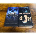 Final Destination & Final Destination 2 Rare Collectible VHS Set 2006 Edition In Shrink Wrap