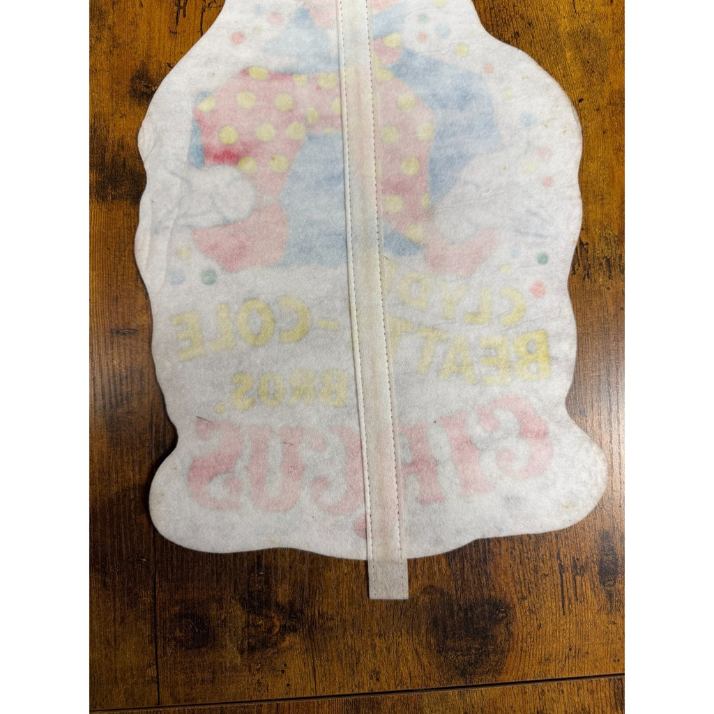 Vintage Clyde Beatty Cole Bros. Circus pennant