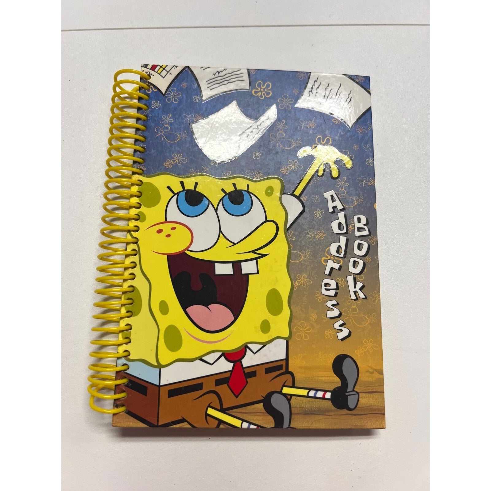 SpongeBob SquarePants Vintage Address Book Nickelodeon 2004 Patrick