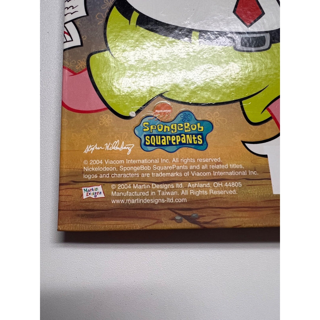 SpongeBob SquarePants Vintage Address Book Nickelodeon 2004 Patrick