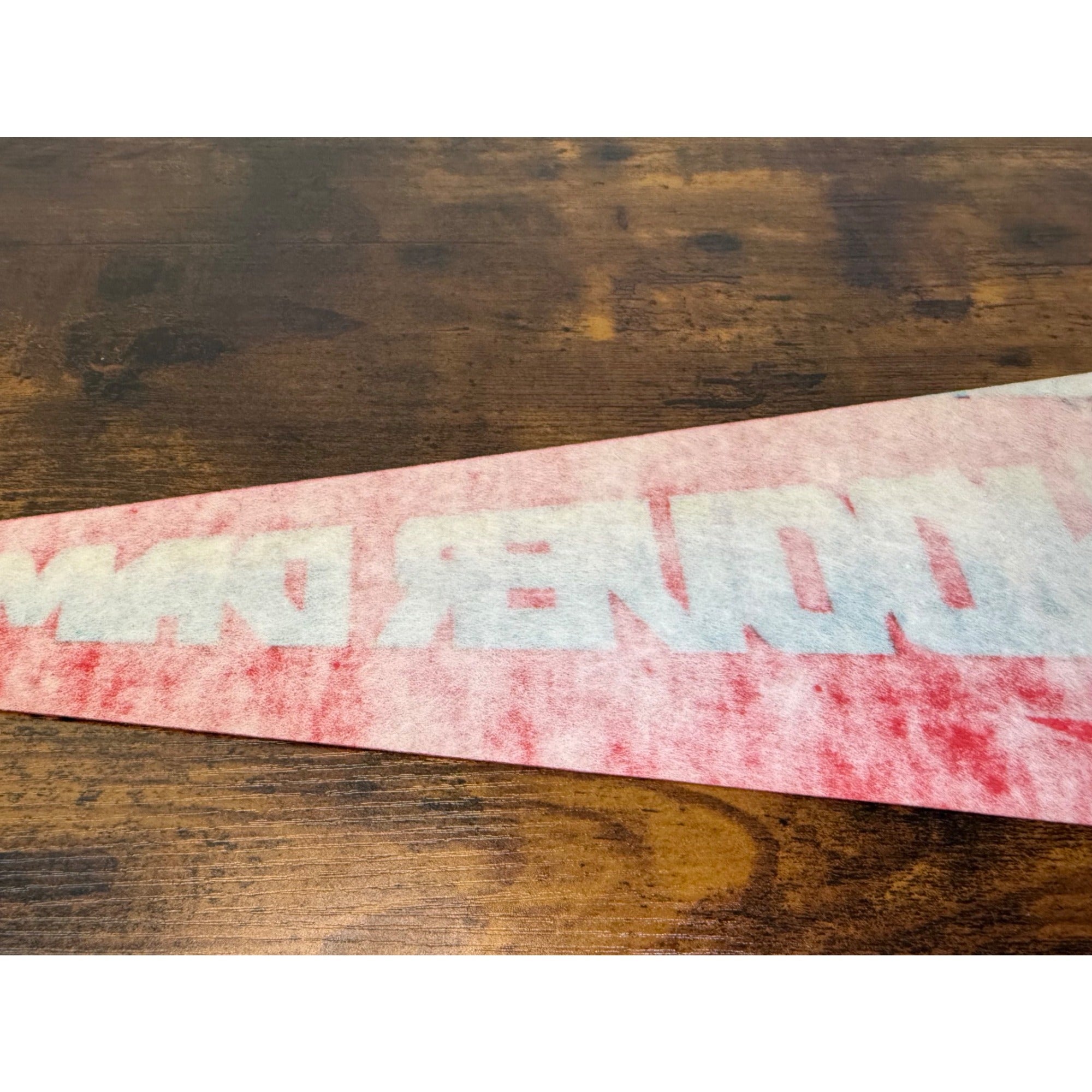Vintage Hoover Dam Souvenir Pennant Featuring Scenic Artwork 25 inches