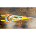 Vintage Mohawk Trail Massachusetts Souvenir Pennant 14.5 inches