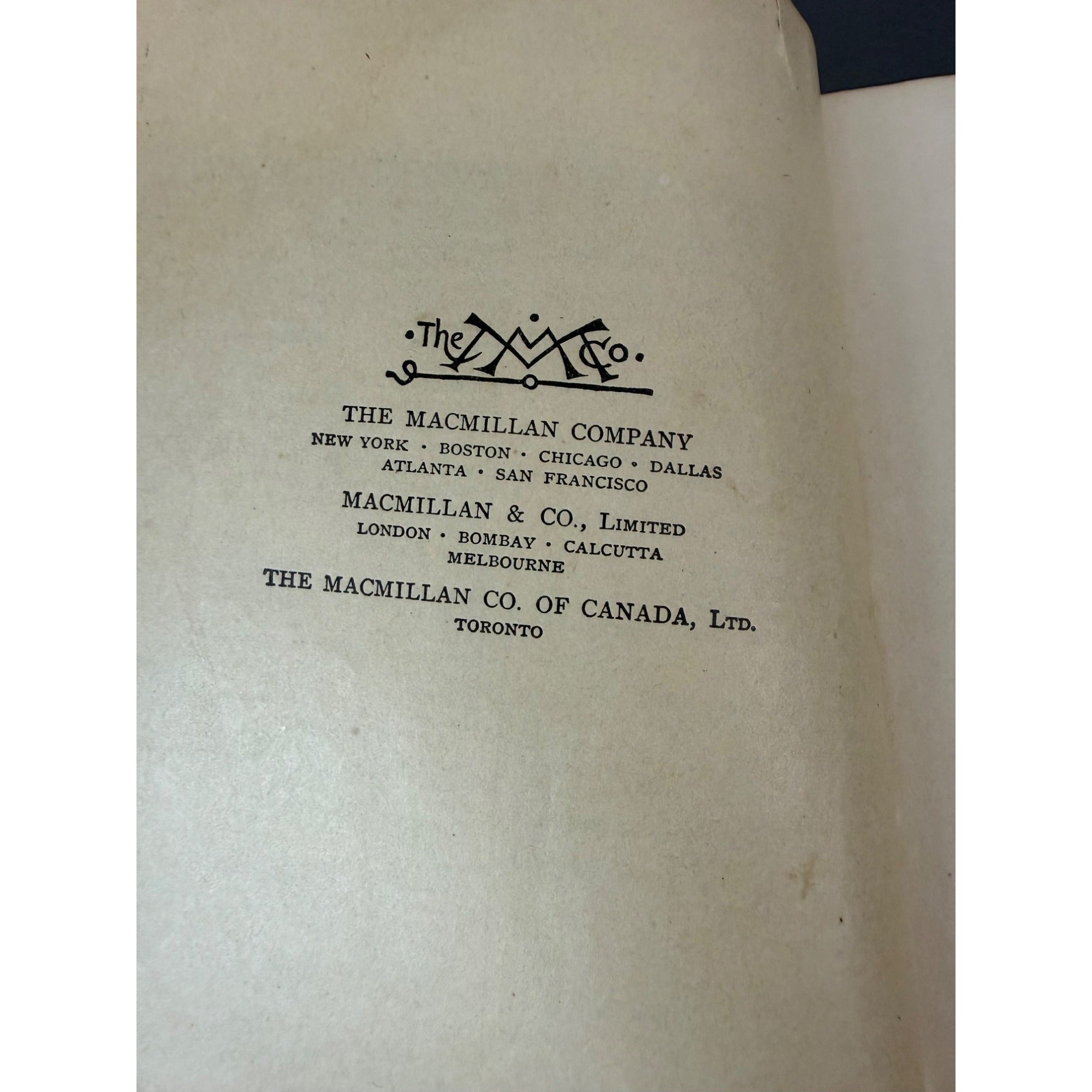 Eliots Silas Marner Hardcover Book By Macmillan Co. Vintage Edition