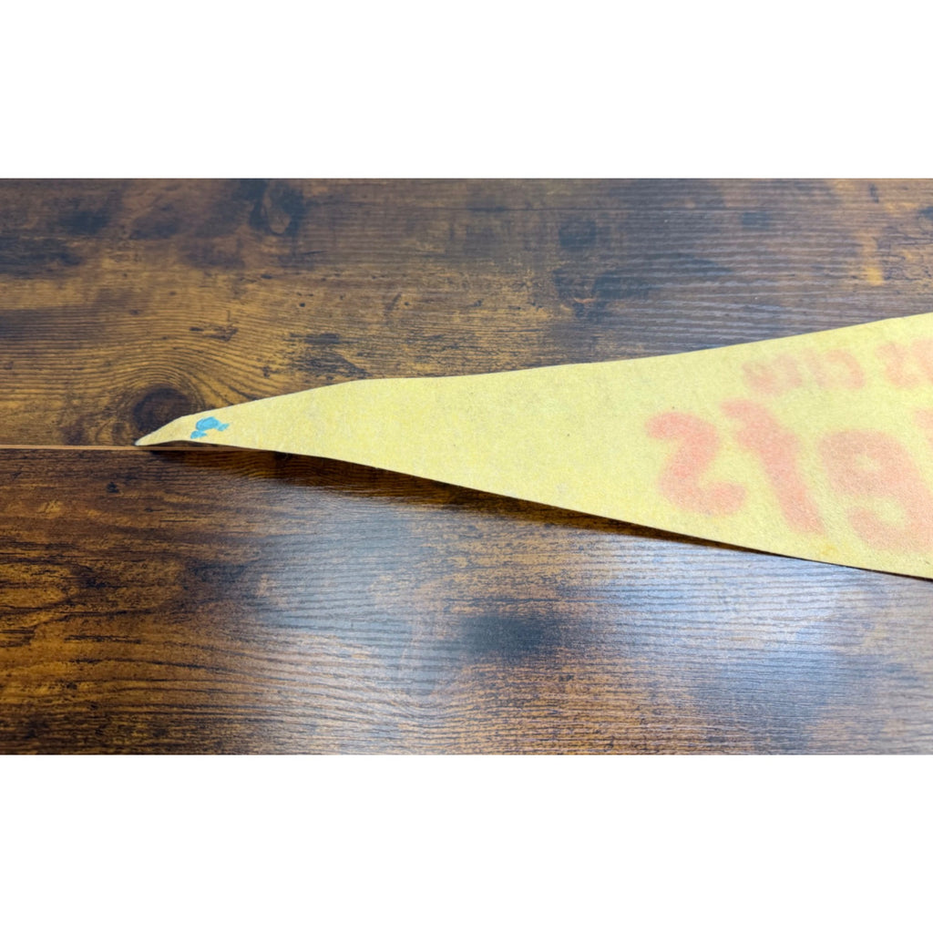 Vintage Kansas City Chiefs Pennant Felt Flag NFL Memorabilia 30 inches
