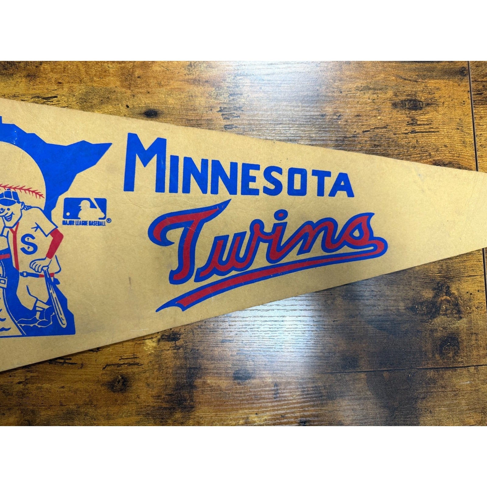 Vintage MLB Minnesota Twins pennant