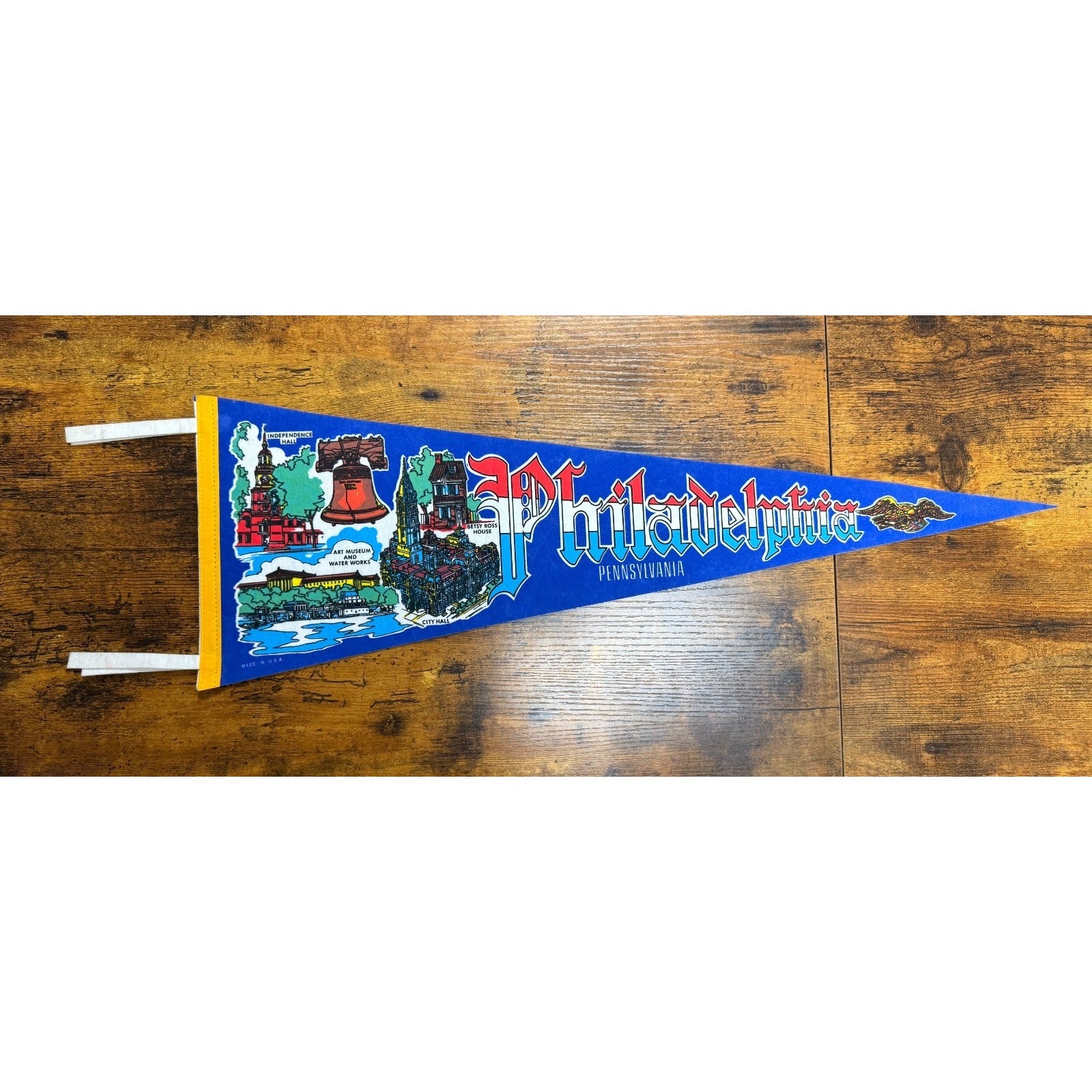 Vintage Philadelphia, Pennsylvania pennant