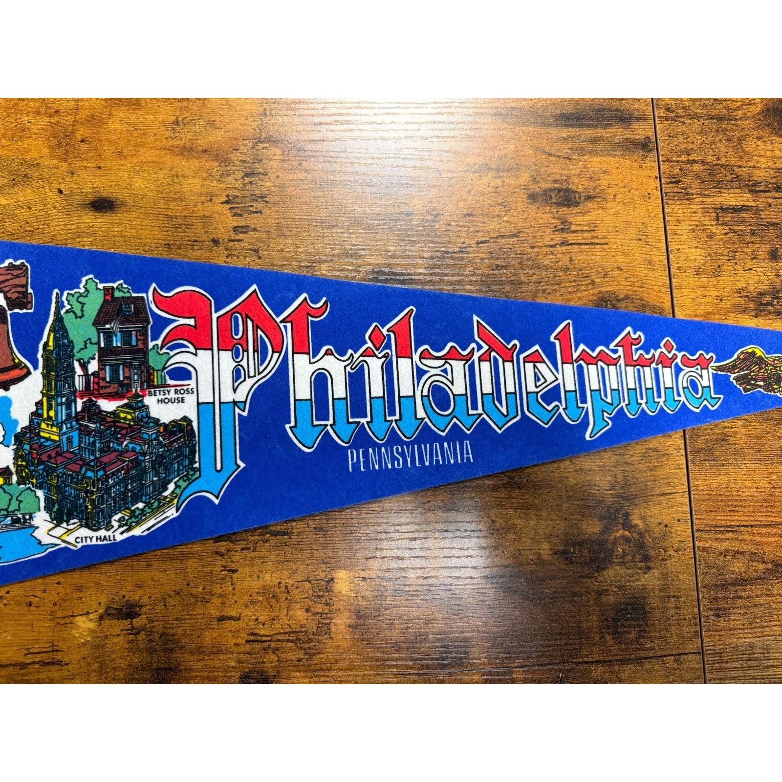 Vintage Philadelphia, Pennsylvania pennant