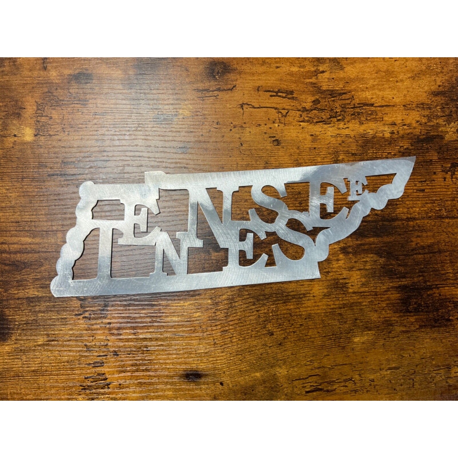 Tennessee cut out Metal sign