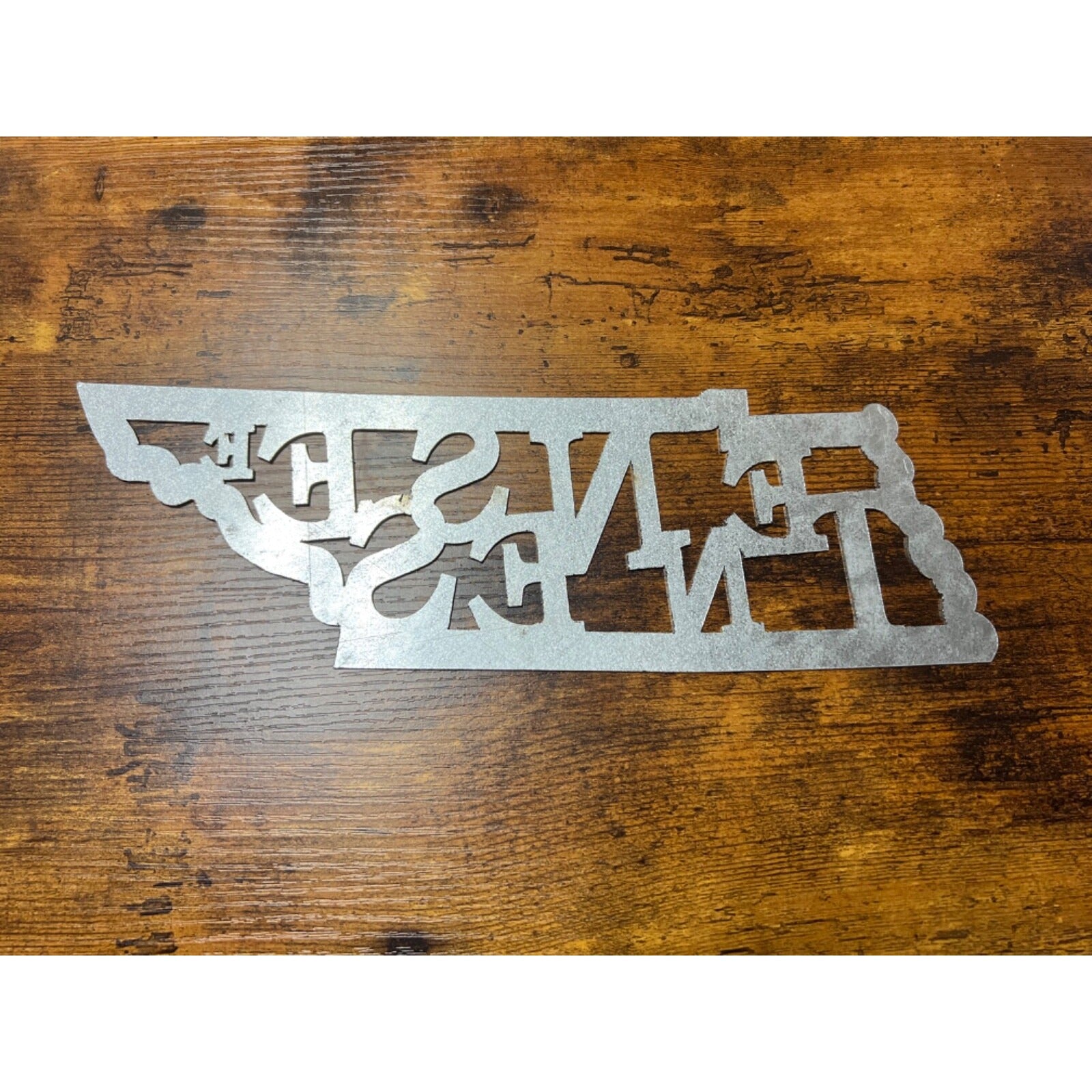 Tennessee cut out Metal sign