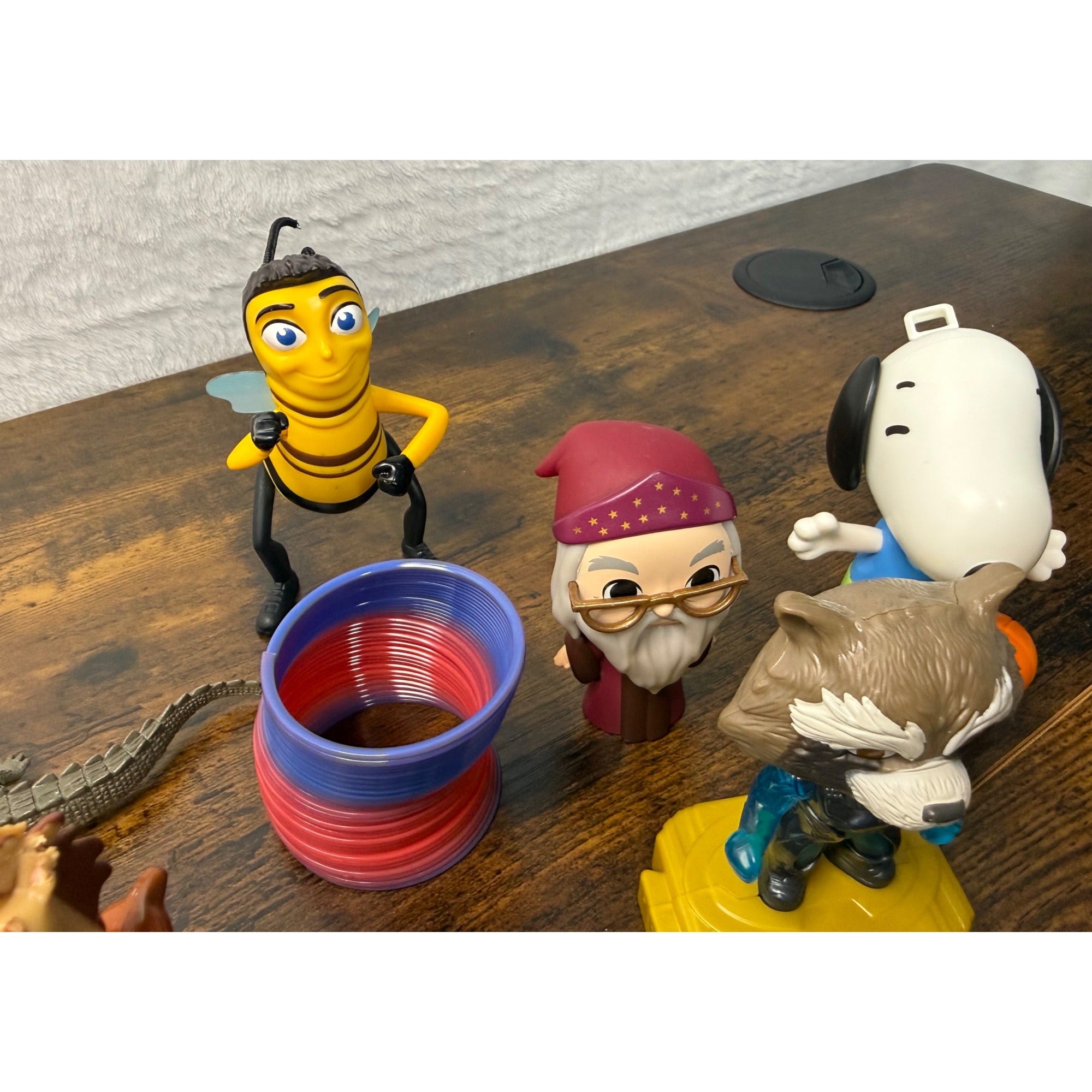 Mixed Lot Of Cartoon & Movie Character Figurines Toys And Accessories