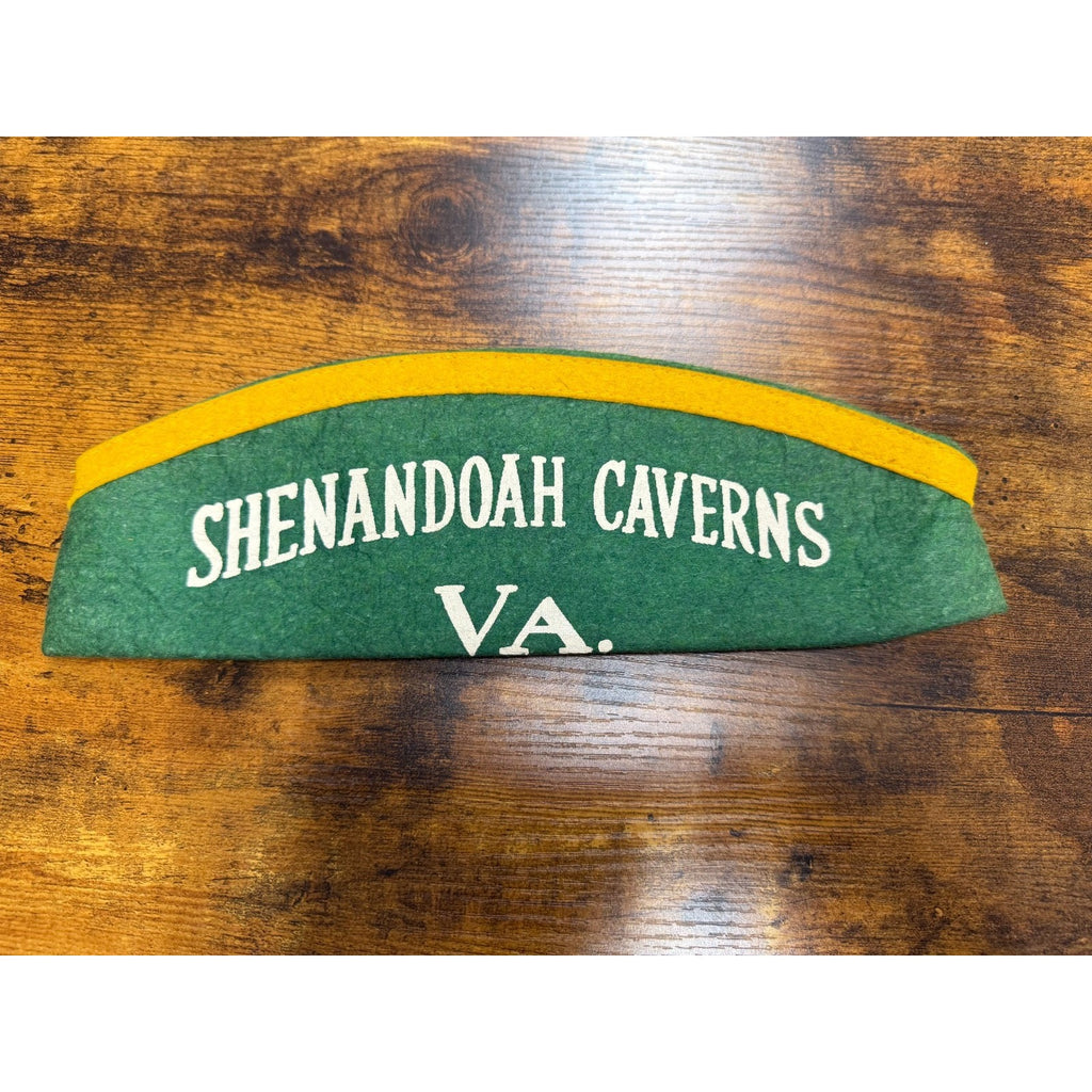 Vintage Shenandoah Caverns, Va felt hat
