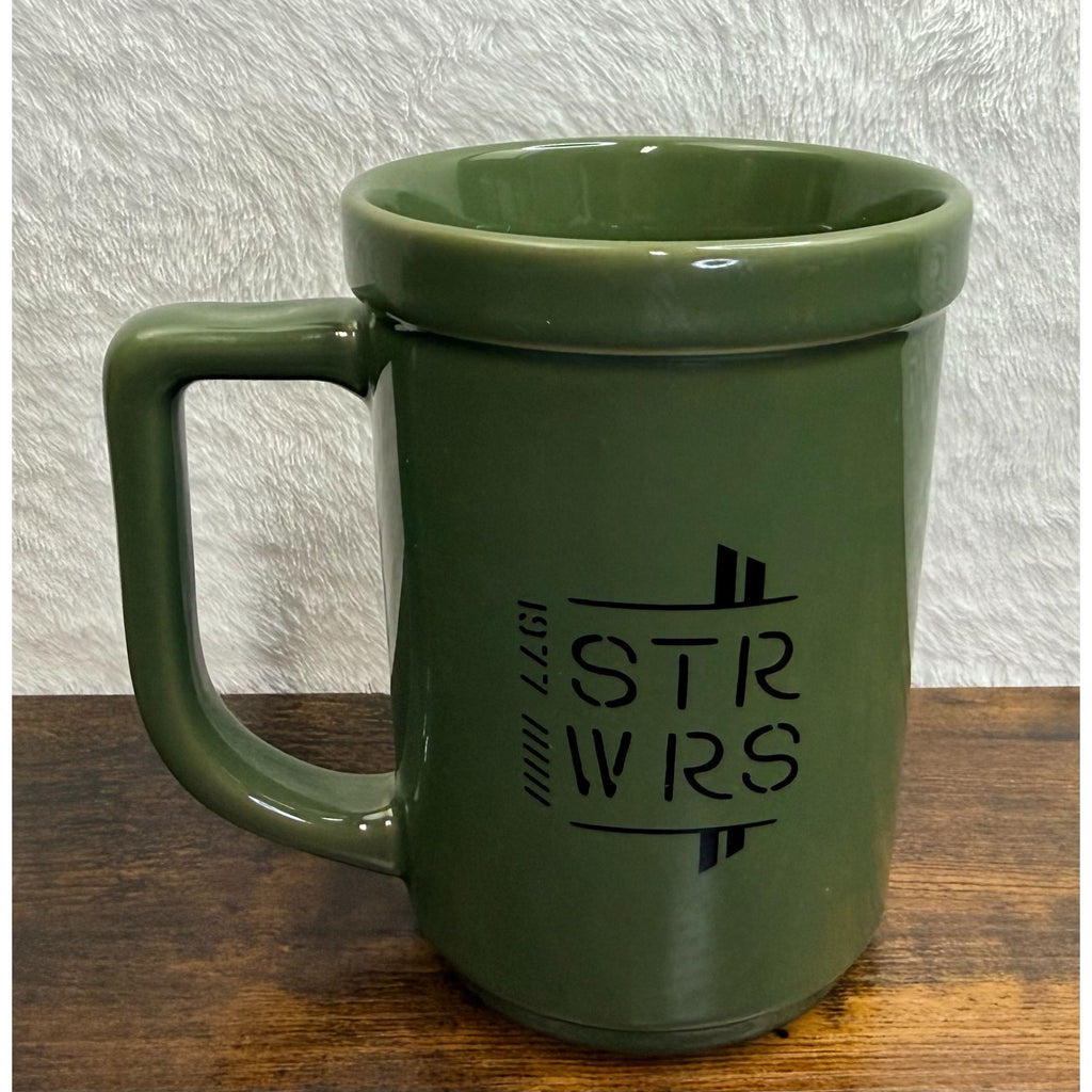 Star Wars T-65 X-Wing Starfighter Ceramic Mug Green Design 14 oz