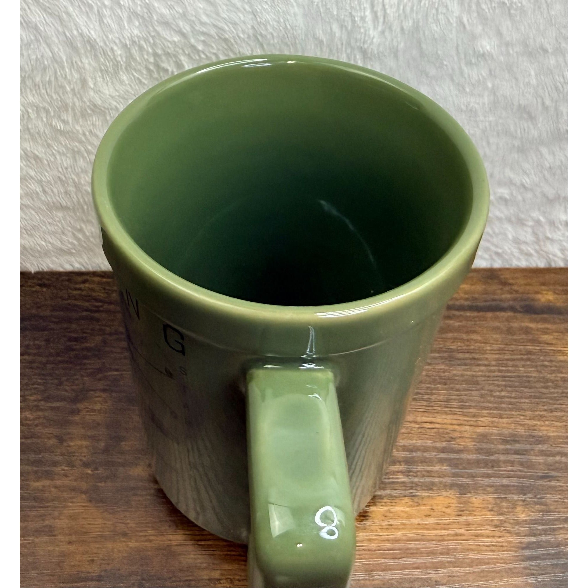 Star Wars T-65 X-Wing Starfighter Ceramic Mug Green Design 14 oz