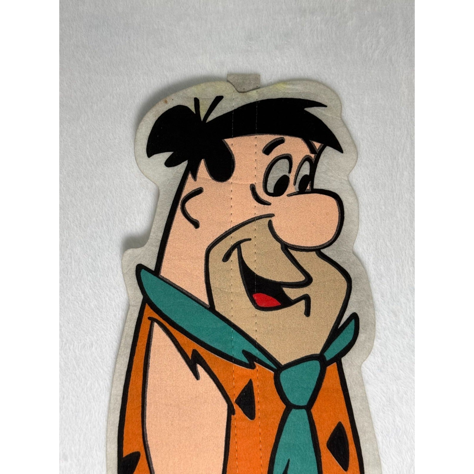Vintage 1986 Hanna-Barbera King's Dominion Fred Flinstone pennant