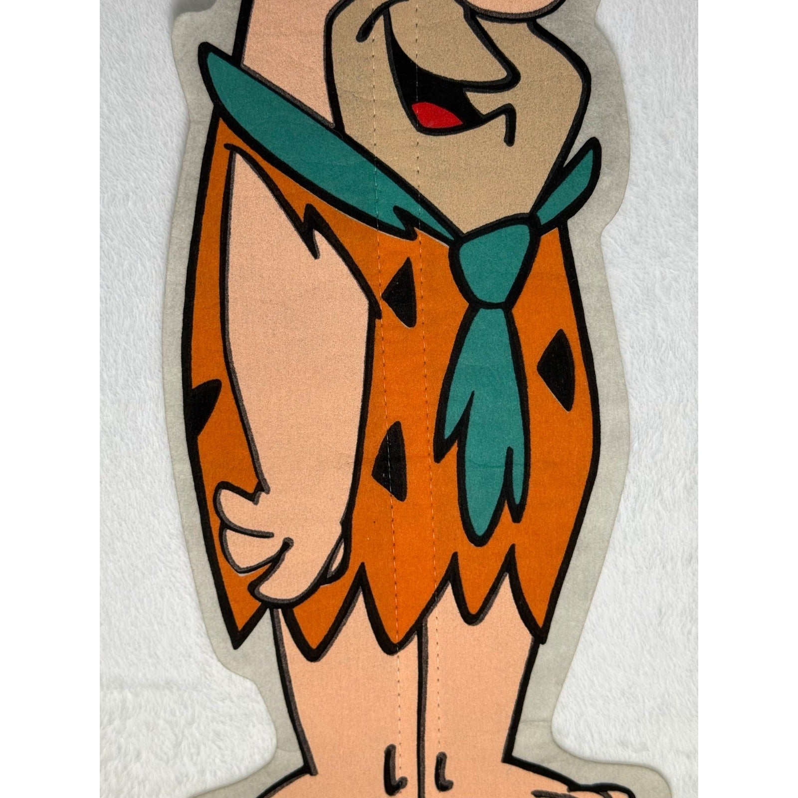 Vintage 1986 Hanna-Barbera King's Dominion Fred Flinstone pennant