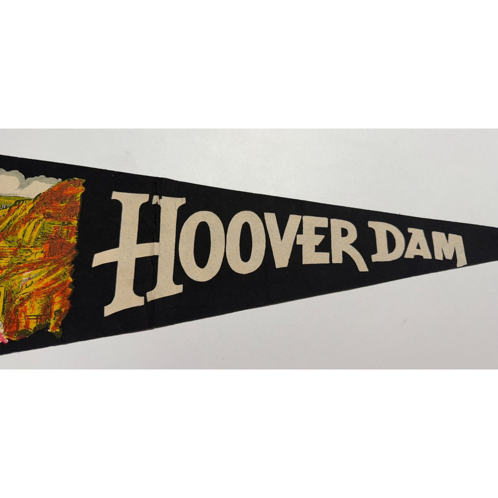 Vintage Hoover Dam pennant