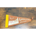 Vintage Kansas Cty, Missouri mini pennant 9 inches