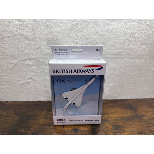 British Airways Concorde Die-Cast Metal Authentic Livery Model Plane For Ages 4+