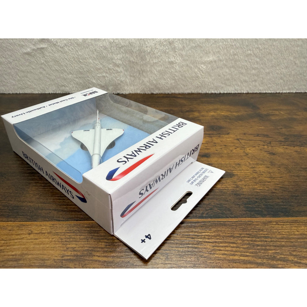 British Airways Concorde Die-Cast Metal Authentic Livery Model Plane For Ages 4+
