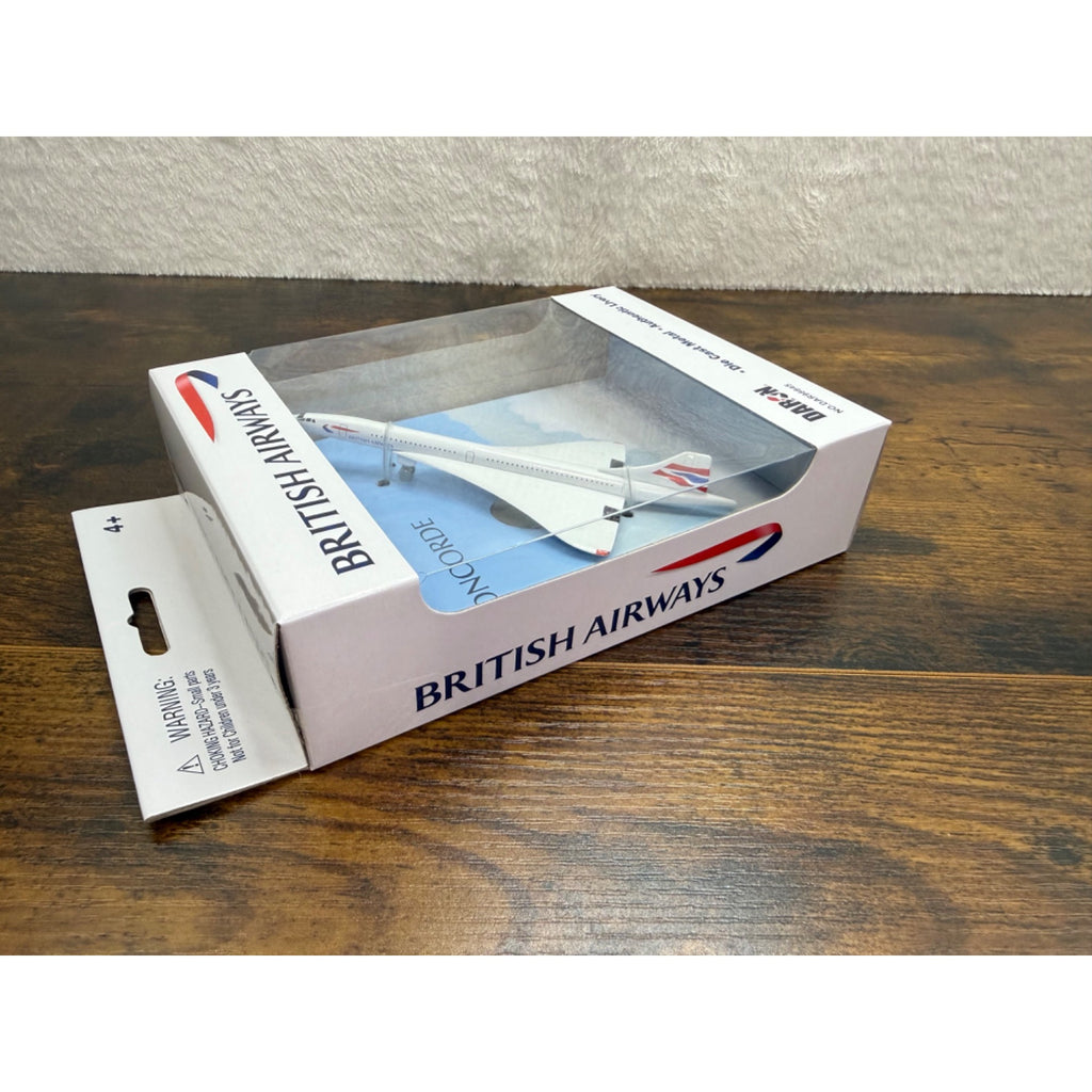 British Airways Concorde Die-Cast Metal Authentic Livery Model Plane For Ages 4+