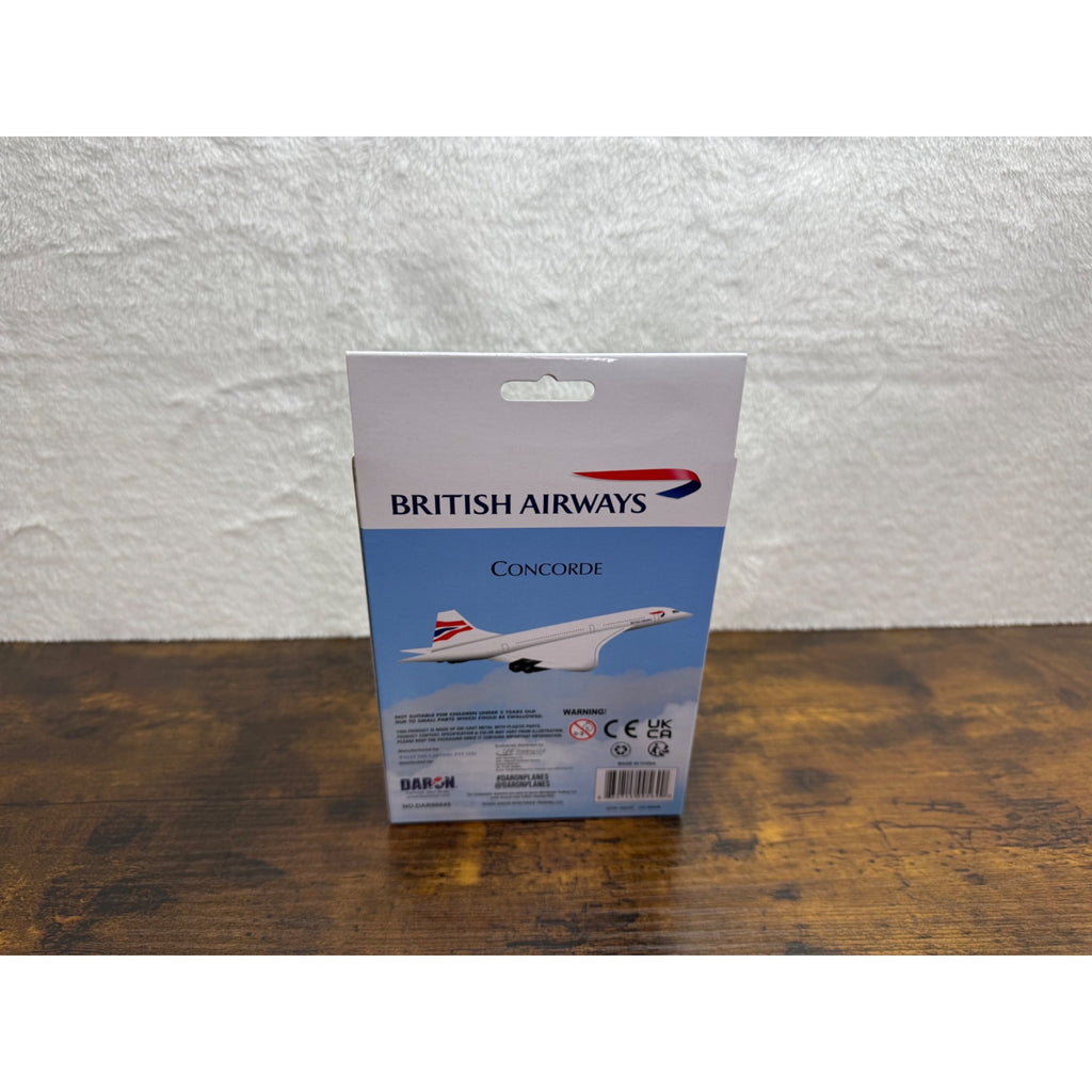 British Airways Concorde Die-Cast Metal Authentic Livery Model Plane For Ages 4+